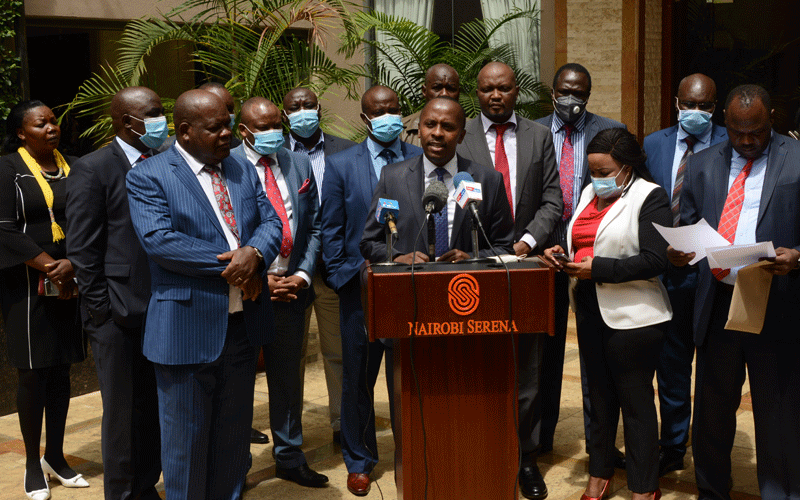 Ruto allies pile pressure on bid to change report