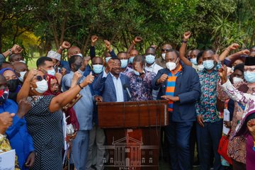 Orengo leads MPs in endorsing BBI report during Naivasha retreat