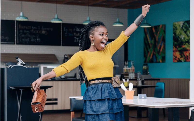 Fashion influencer, vlogger Samantha Nyakoe talks about her bold sense of style