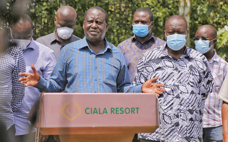 Raila trashes imperial presidency talk