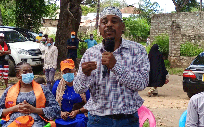 Kingi conspicuously missing from Msambweni by-elections campaigns