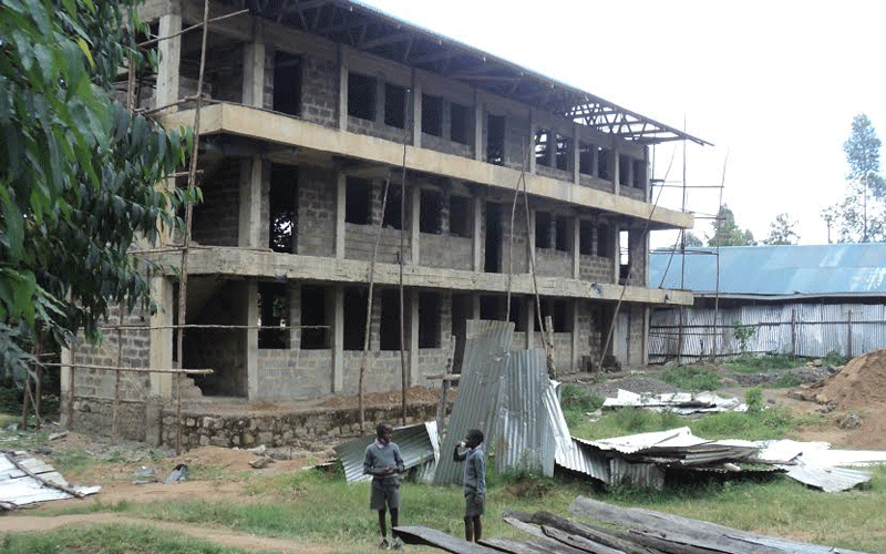 Bursary funds diverted to build classrooms