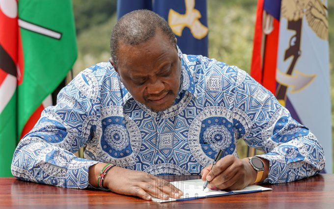 Uhuru signs Anti-Doping Amendment Bill into law