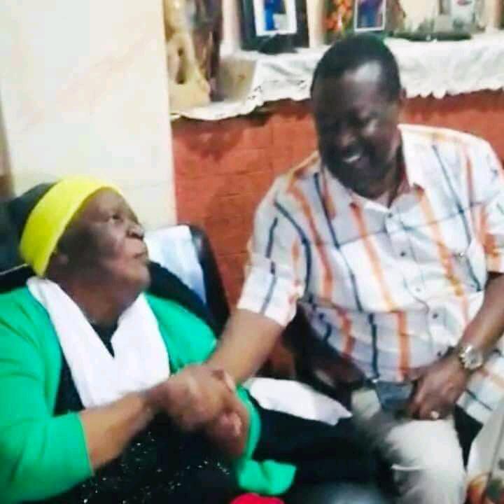 Uhuru mourns Mama Hannah Mudavadi