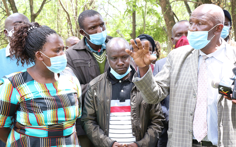 Members of Ogiek community trade blame over land