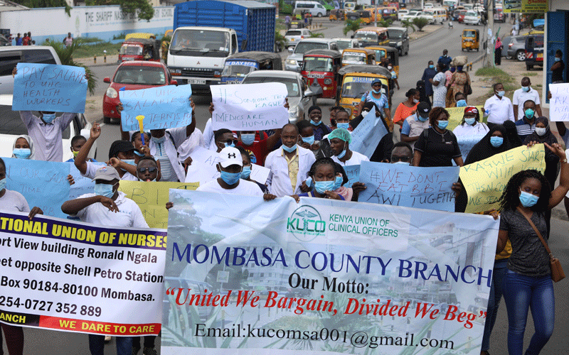 No more room for talks, Kagwe tells striking doctors