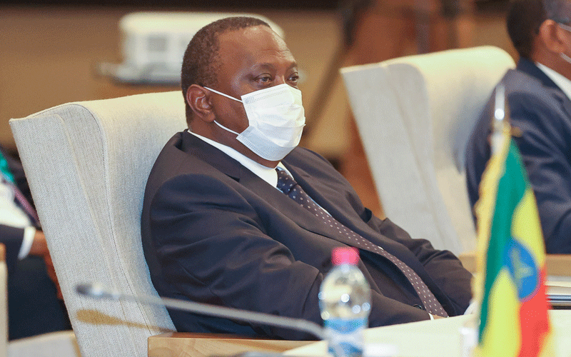 President Kenyatta in Djibouti for Extra-Ordinary Igad summit