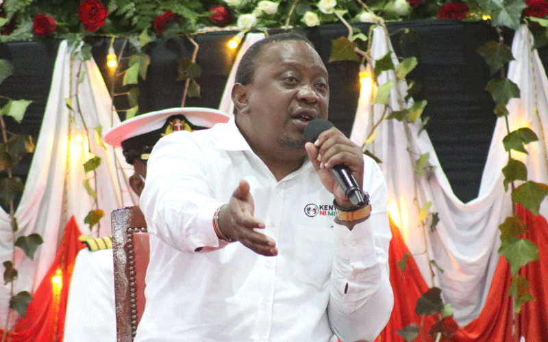 Uhuru tells the young to grab leadership slots