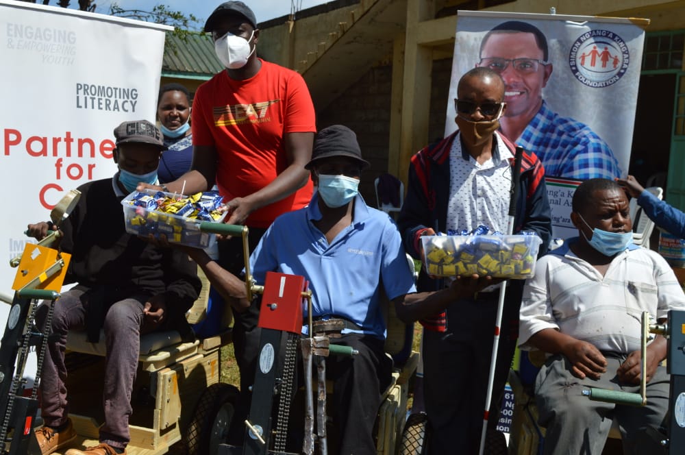 NGO provides mobility equipment to over 5000 PLWDs