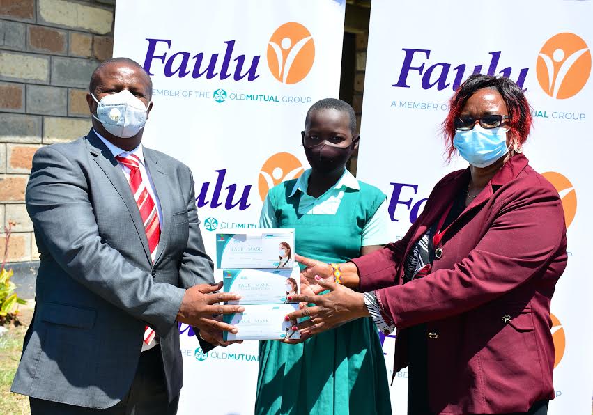 Faulu Bank supports learning with over 150,000 face masks