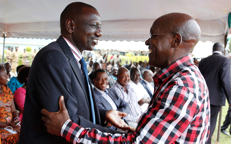 MPs rile at Khalwale bid to  sell Ruto party in Western