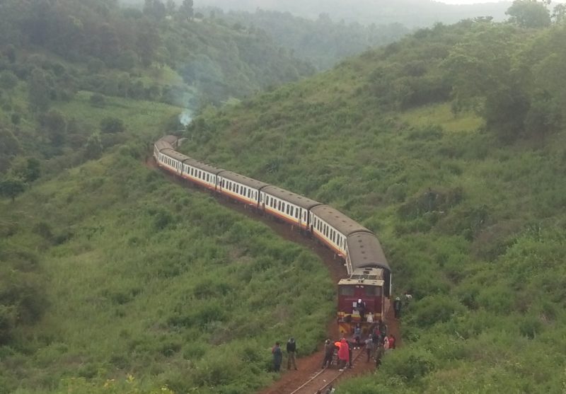 Passengers spend night in wilderness after train breakdown