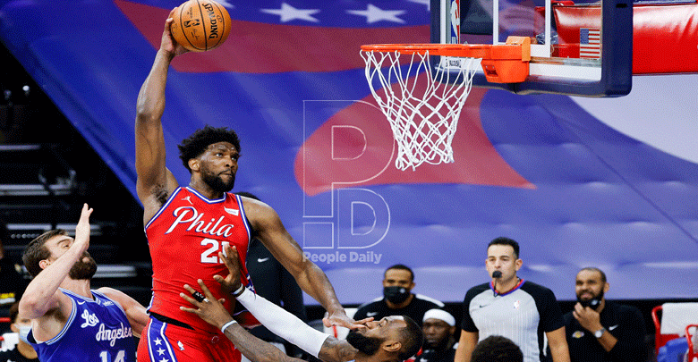 Harris, 76ers hand Lakers  first road defeat of season