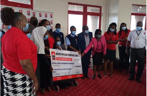 Kenya Pipeline gives Sh14 million worth scholarships to PWDs