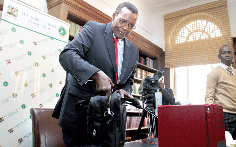 Maraga hands over Judiciary apex saddle to Mwilu