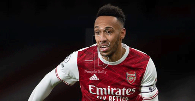 Aubameyang is a doubt for Arsenal-Manchester Utd showdown