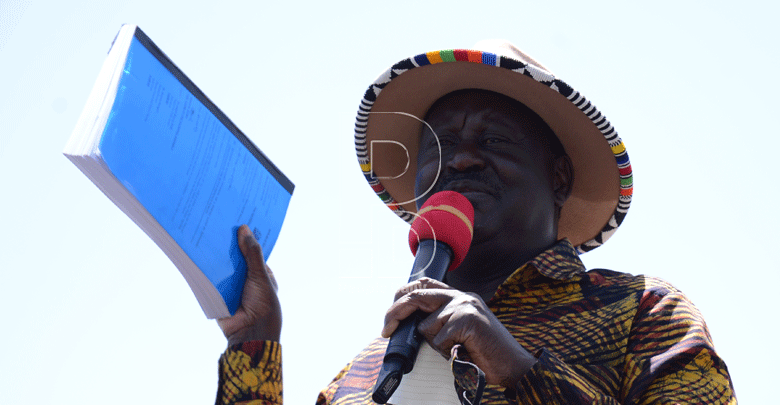 Raila calls for end to early campaigns