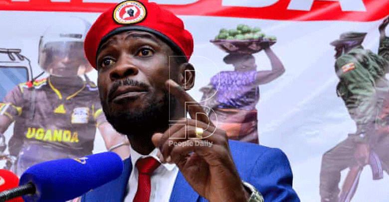 Bobi Wine, wife, baby stuck in Kampala house