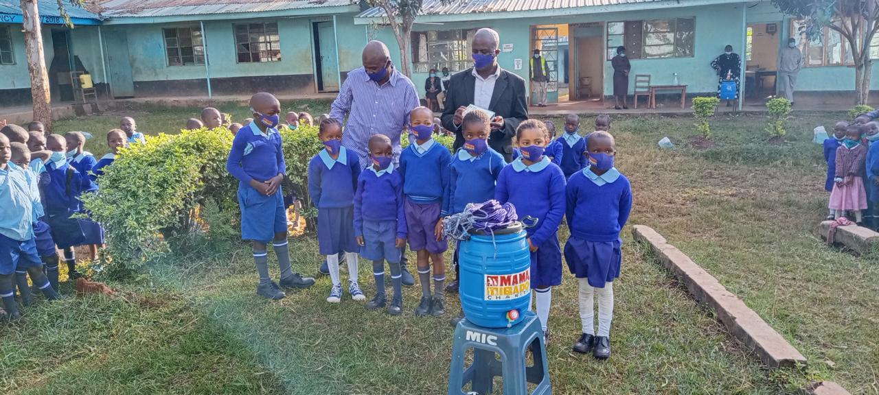 Mama Ibado Charity donates masks, hygiene items to vulnerable school children