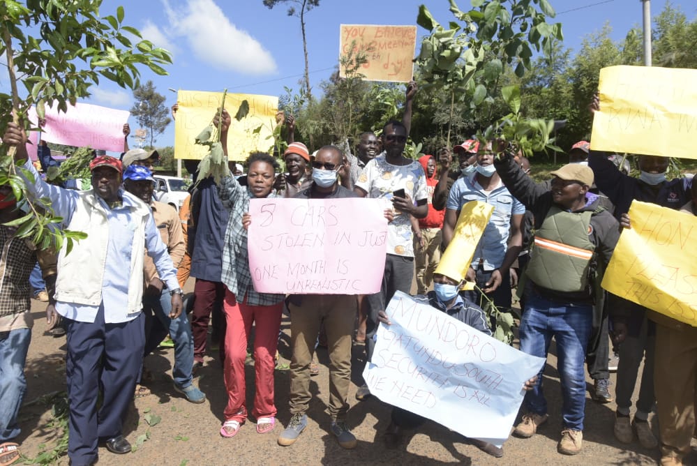 Fury as eight vehicles stolen in Gatundu in one month