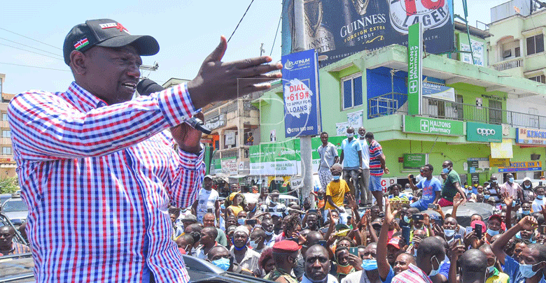 DP pledges Sh100m annual kitty for small, grassroots economies