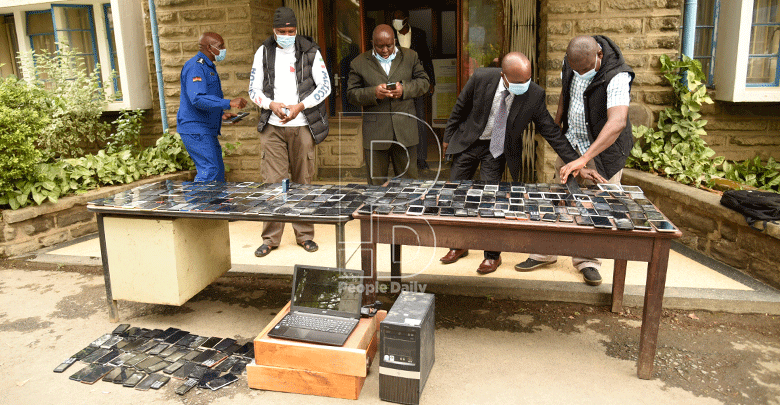 Police dismantle notorious phone racket syndicate in Nakuru