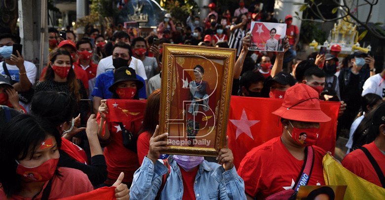 Military coup in Myanmar, Aung San Suu Kyi detained