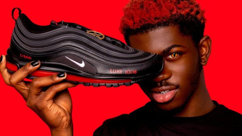 Nike sues over ‘Satan Shoes’ with human blood