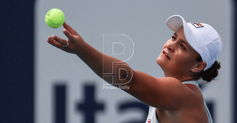 Barty, Tsitsipas, Rublev advance in Miami Open