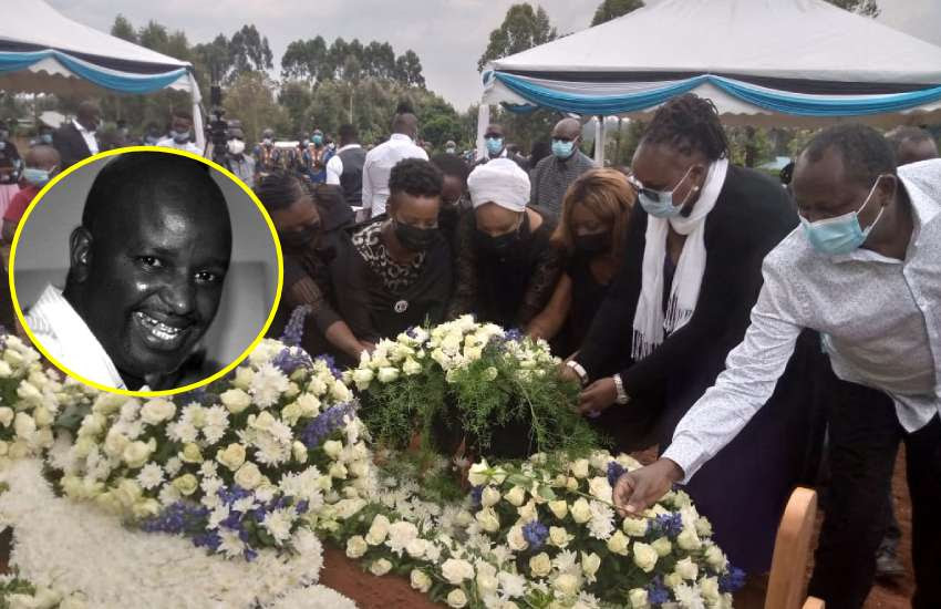 Hundreds of mourners pay final tribute to Robin Njogu