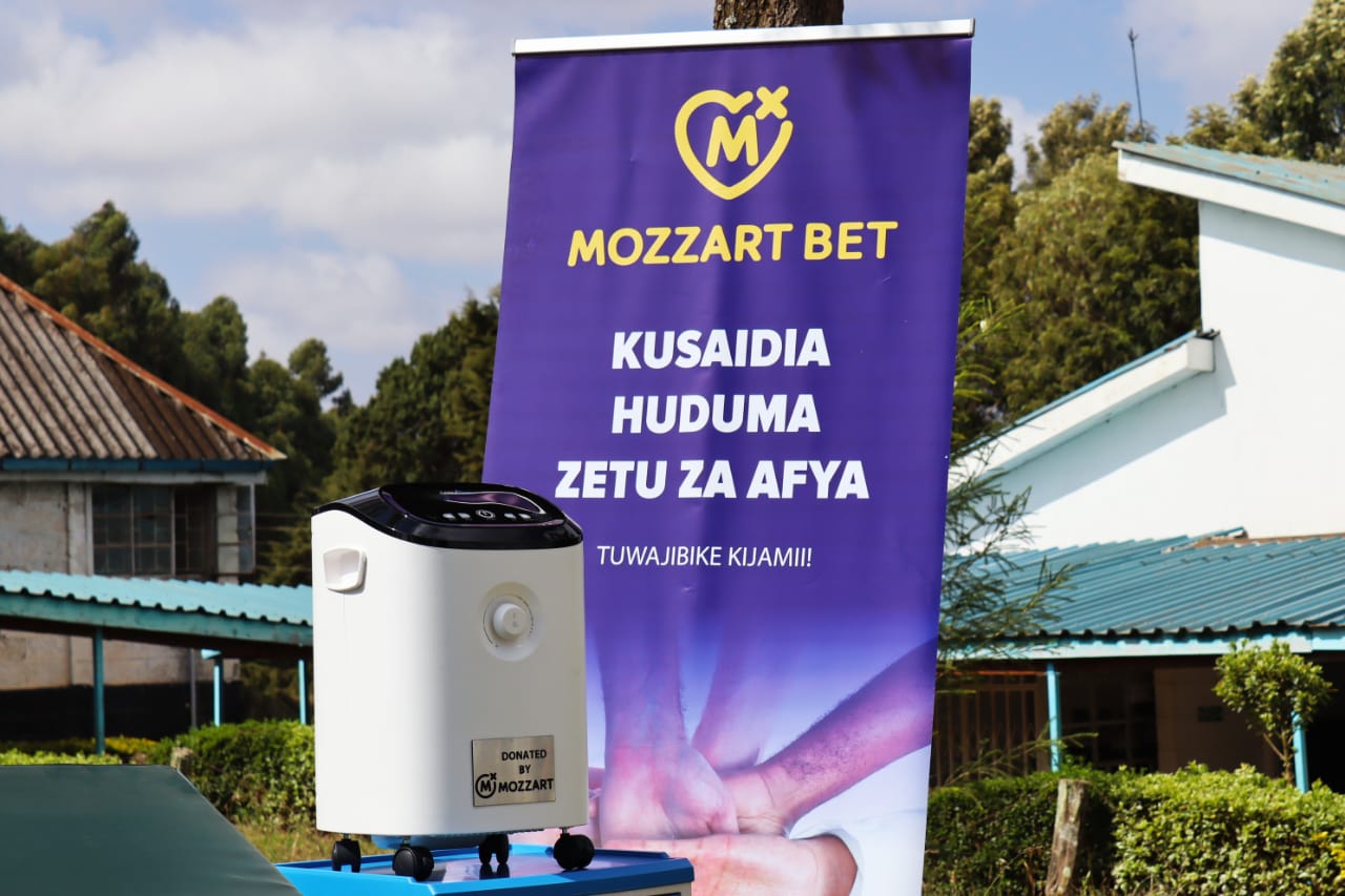 Mozzart donates equipment worth Sh1.5m to Molo Sub County Hospital