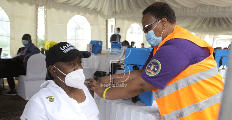 WRC Safari Rally officials take first Covid-19 jab