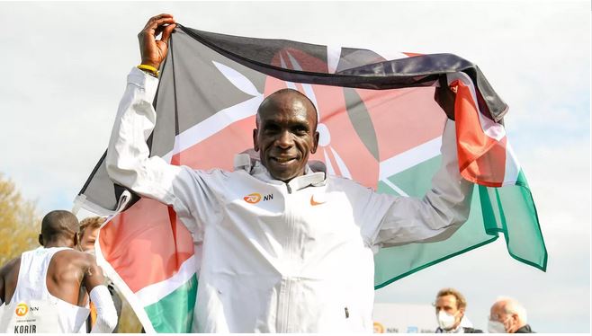 Eliud Kipchoge wins NN Marathon in Netherlands, warns rivals ahead of Tokyo Olimpics