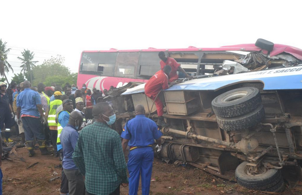 Over dozen killed in a morning accident