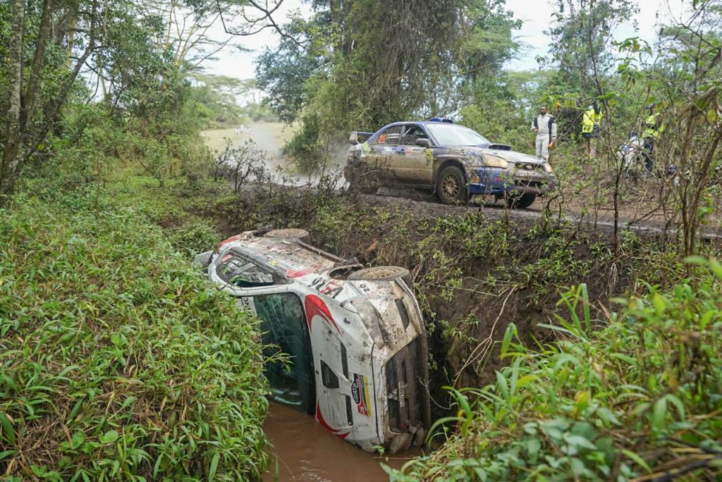 Malik crashes out of Arc Equator Rally