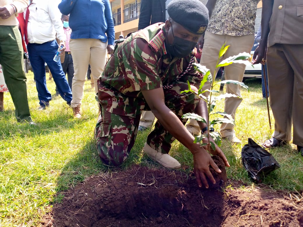 Natembeya inspects incomplete govt projects in Trans Nzoia