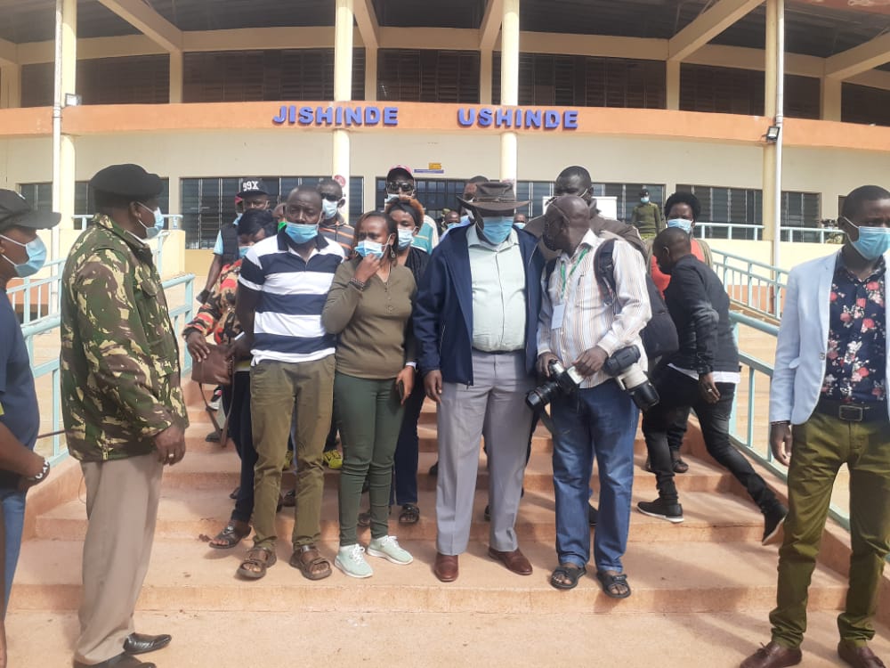 Jubilee supporters storm out of tallying centre as Moses Kuria’s candidate takes early lead in Juja