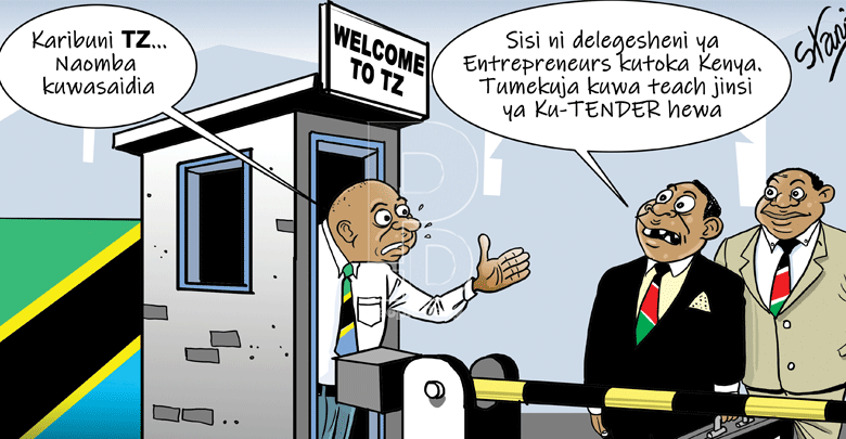 Kenyan tenderpreneurs offer to train Tanzanian counterparts