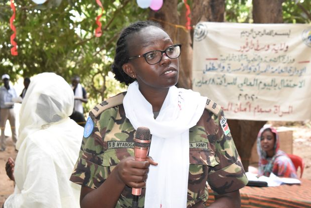 Kenyan peacekeeper, 32, wins UN award