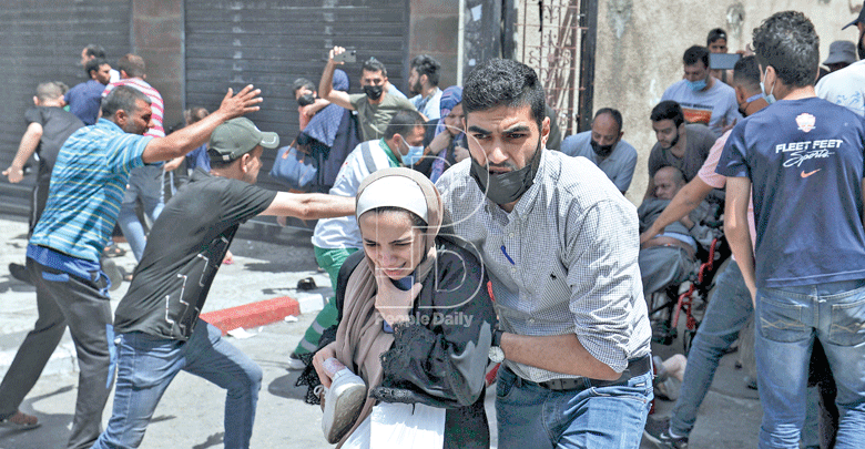 Scores killed as Israel strikes Gaza