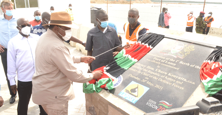 Historic moment as Uhuru unveils Sh310b Lamu Port