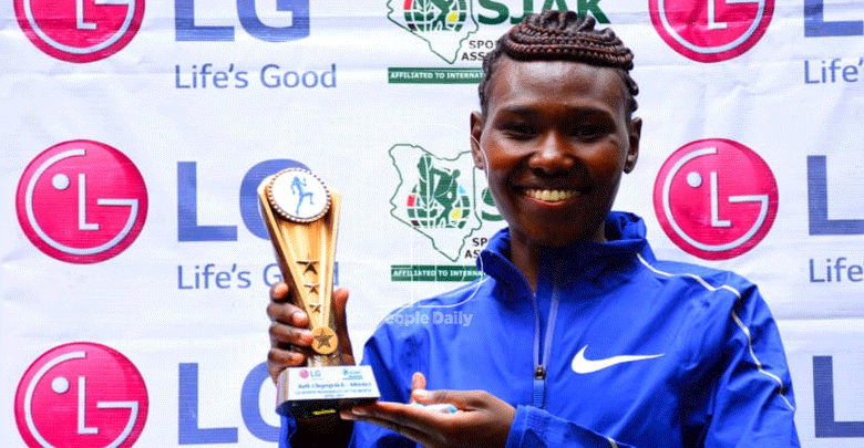 World marathon champion Chepng’etich named SJAK Sports Personality of April