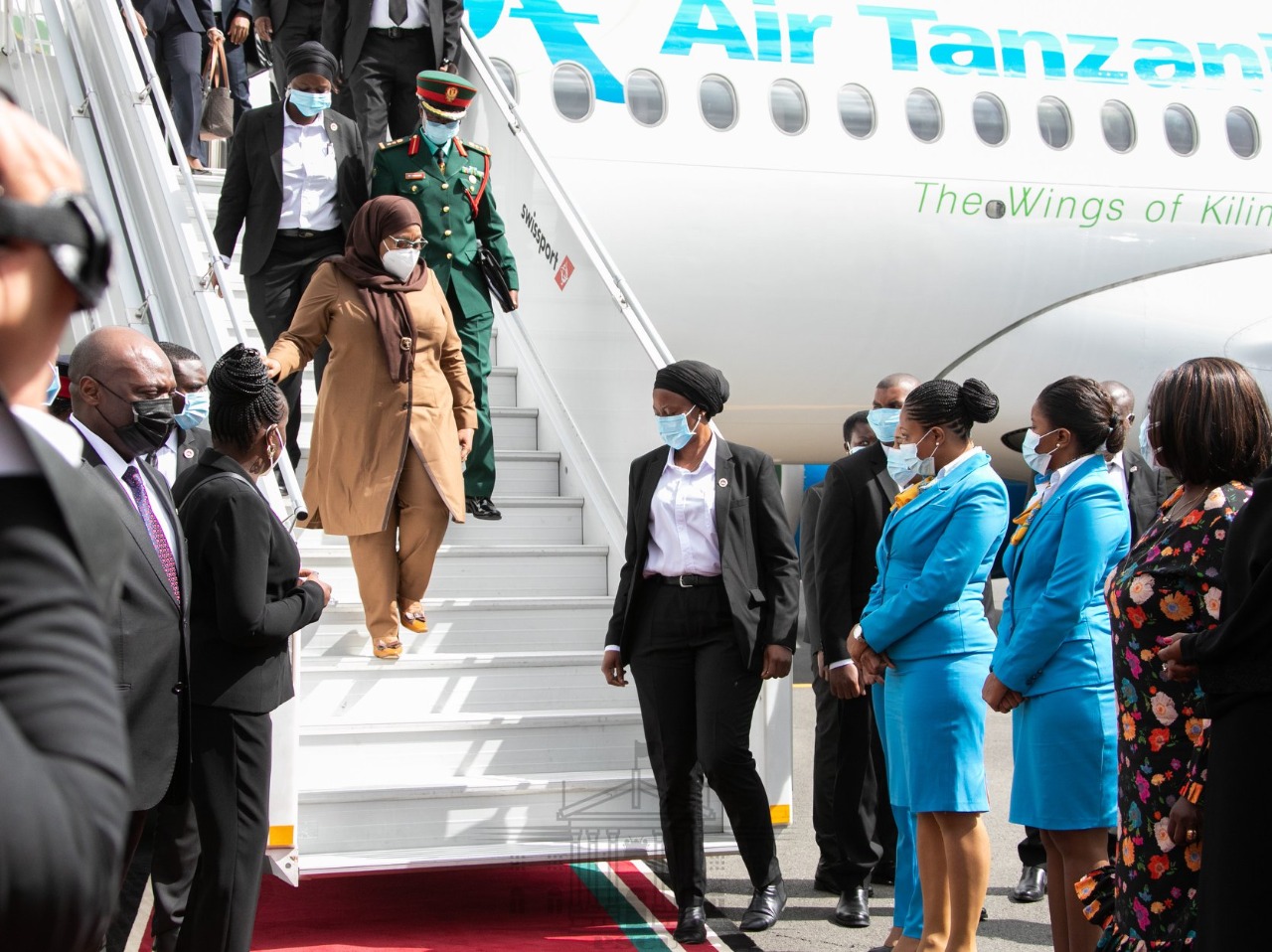 President Samia Suluhu’s day-1 schedule after arriving in Kenya