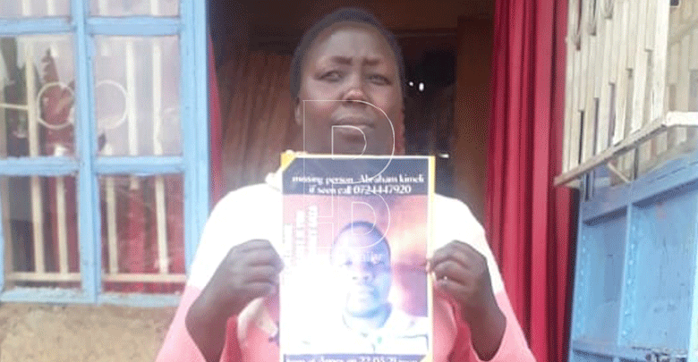 North Rift families in agony over kin reported missing