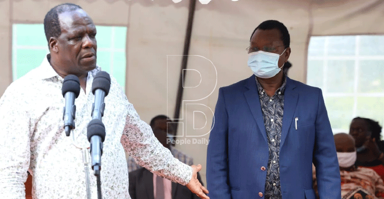 Oparanya support for deputy raises eyebrows in Kakamega