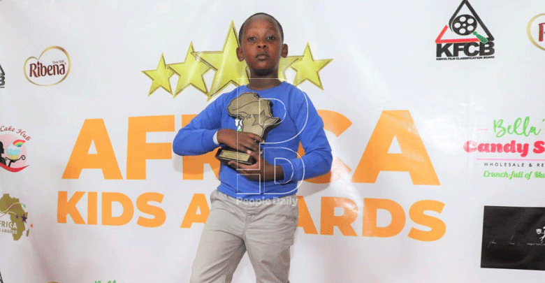 Meet Lamar Munene, 9, an actor and model recently won Best TV Actor in Africa Kids Awards