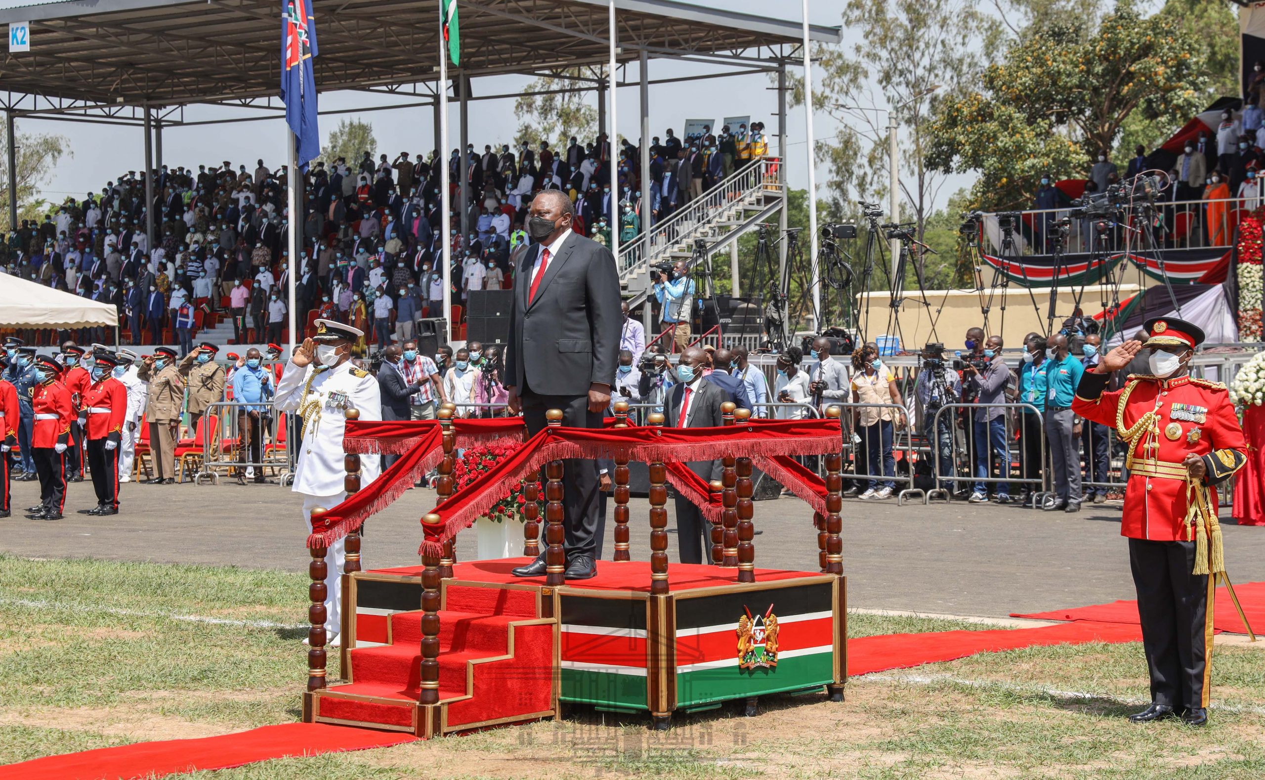 Kisumu residents ignore strict Covid-19 rules to mark 58th Madaraka Day