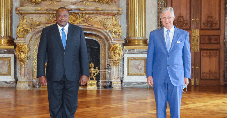 President Uhuru in Brussels to promote relations