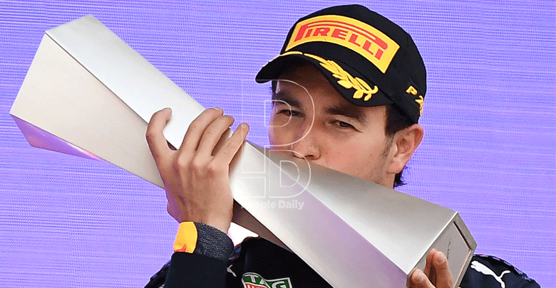 Perez powers to victory