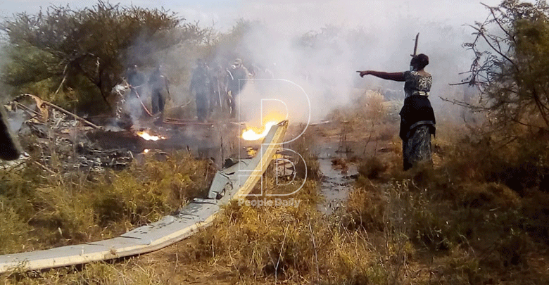 13 feared dead as Air Force plane crashes in Kajiado